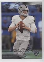 Rookie - Derek Carr (White Chin Strap) [EX to NM]