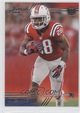 2014 Topps Prime - [Base] #126.1 - Rookie - James White (Ball in Right Hand)