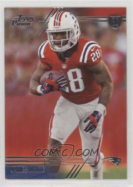 2014 Topps Prime - [Base] #126.1 - Rookie - James White (Ball in Right Hand)