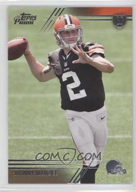 2014 Topps Prime - [Base] #144.1 - Rookie - Johnny Manziel (Throwing)