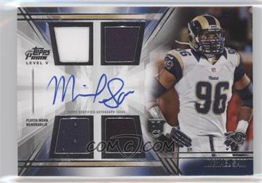 2014 Topps Prime - Level 5 Autographed Relic #PV-MSA - Michael Sam