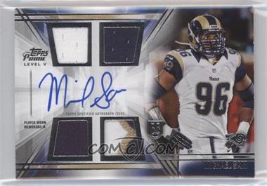 2014 Topps Prime - Level 5 Autographed Relic #PV-MSA - Michael Sam