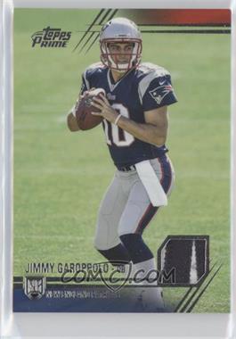 2014 Topps Prime - Prime Patches #PP-JG - Jimmy Garoppolo