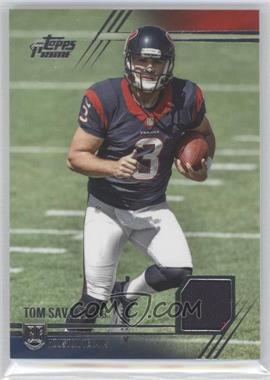 2014 Topps Prime - Prime Patches #PP-TS - Tom Savage