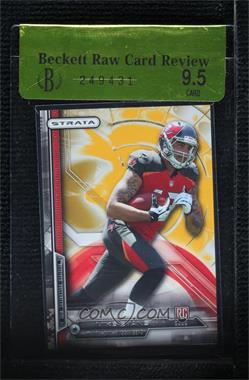 2014 Topps Strata - [Base] - Gold #187 - Rookie - Mike Evans [BRCR 9.5]