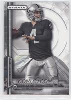 Rookie - Derek Carr (Helmet touches Strata logo)