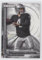 Rookie - Derek Carr (Helmet touches Strata logo)