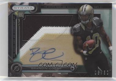 2014 Topps Strata - Clear Cut Autograph Rookie Relics - Emerald Patch #CCAR-BC - Brandin Cooks /50