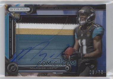 2014 Topps Strata - Clear Cut Autograph Rookie Relics - Sapphire Patch #CCAR-ML - Marqise Lee /75