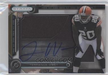 2014 Topps Strata - Clear Cut Autograph Rookie Relics #CCAR-TW - Terrance West