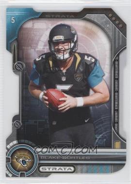 2014 Topps Strata - Quarterback Die-Cuts #QDC-BB - Blake Bortles