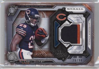 2014 Topps Strata - Relics - Topaz Patch #SR-KC - Ka'Deem Carey /90