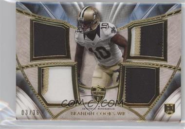 2014 Topps Supreme - Rookie Quad Patches #SRQP-BC - Brandin Cooks /36