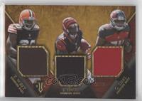 Terrance West, Charles Sims, Jeremy Hill #/9