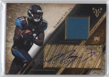 2014 Topps Triple Threads - Rookie Autographed Relics - Gold #TTRAR-46 - Marqise Lee /25
