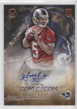 2014 Topps Valor - Autographs - Speed #VA-GG - Garrett Gilbert /99