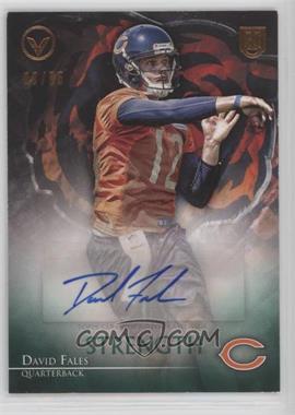 2014 Topps Valor - Autographs - Strength #VA-DF - David Fales /75