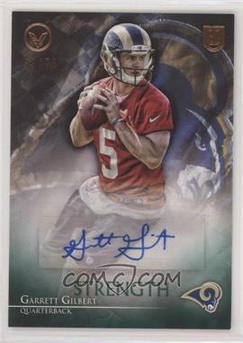 2014 Topps Valor - Autographs - Strength #VA-GG - Garrett Gilbert /75