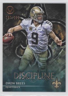 2014 Topps Valor - [Base] - Discipline #166 - Drew Brees /299