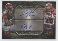 Giovani Bernard, Jeremy Hill [EX to NM] #/10