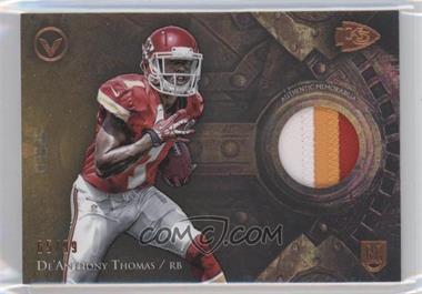 2014 Topps Valor - Patches - Speed #VP-DT - De'Anthony Thomas /99