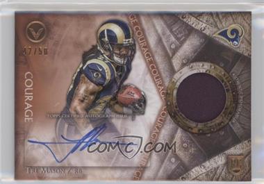 2014 Topps Valor - Shield of Honor Patch Autograph - Courage #SOH-TM - Tre Mason /50