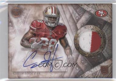 2014 Topps Valor - Shield of Honor Patch Autograph #SOH-CH - Carlos Hyde