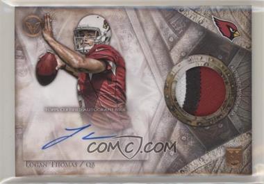 2014 Topps Valor - Shield of Honor Patch Autograph #SOH-LT - Logan Thomas