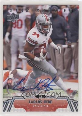 2014 Upper Deck - [Base] - Autographs #203 - Star Rookies - Carlos Hyde [EX to NM]