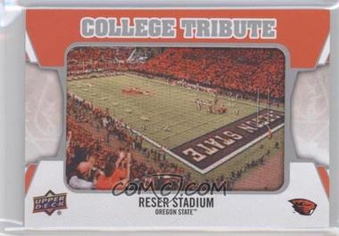 2014 Upper Deck - College Tribute Manufactured Patch #CM-142 - Reser Stadium 