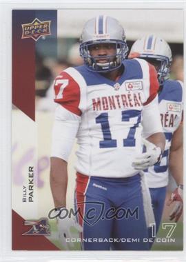 2014 Upper Deck CFL - [Base] #127 - Billy Parker