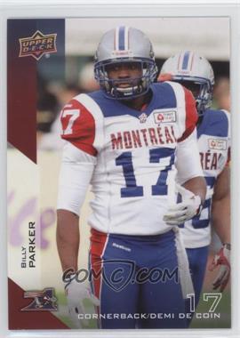 2014 Upper Deck CFL - [Base] #127 - Billy Parker