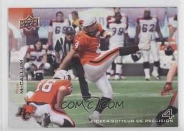 2014 Upper Deck CFL - [Base] #7 - Paul McCallum