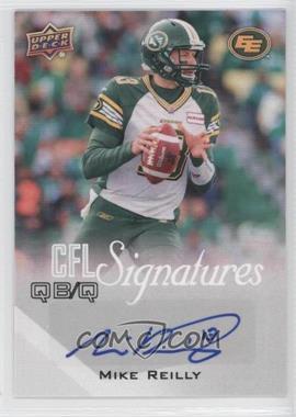 2014 Upper Deck CFL - CFL Marks #M-MR - Mike Reilly