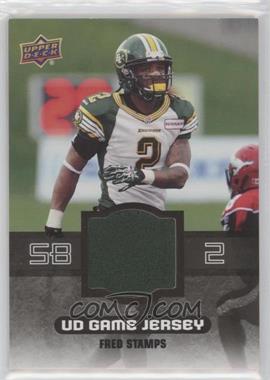 2014 Upper Deck CFL - UD Game Jersey #GJ-FS - Fred Stamps