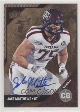 2014 Upper Deck Conference Greats - [Base] - Autographs #126 - Jake Matthews