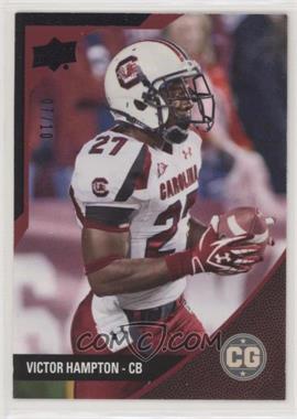 2014 Upper Deck Conference Greats - [Base] - Black #74 - Victor Hampton /10