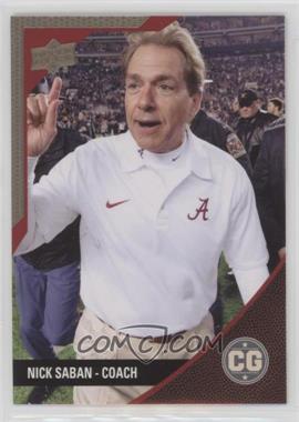 2014 Upper Deck Conference Greats - [Base] - Pewter #7 - Nick Saban