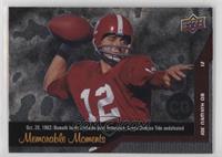 Memorable Moments - Joe Namath