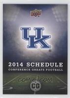 Schedule - Kentucky Wildcats