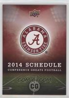 Schedule - Alabama Crimson Tide