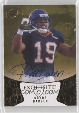 2014 Upper Deck Exquisite Collection - [Base] - Yellow Rainbow Autographs #32 - Ronde Barber /5