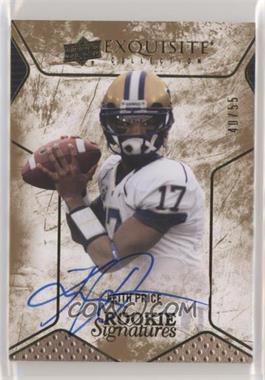 2014 Upper Deck Exquisite Collection - [Base] #90 - Rookie Signatures - Keith Price /55