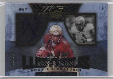 2014 Upper Deck Exquisite Collection - UD Black Rookie Lustrous Signatures - Jerseys #BRL-21 - Kelvin Benjamin /75