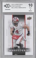Jared Abbrederis [BCCG 10 Mint or Better]