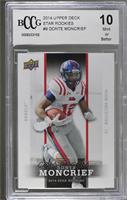 Donte Moncrief [BCCG 10 Mint or Better]