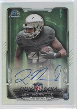 2015 Bowman - Chrome Rookie Autographs - Refractor #RCRA-LN - Levi Norwood