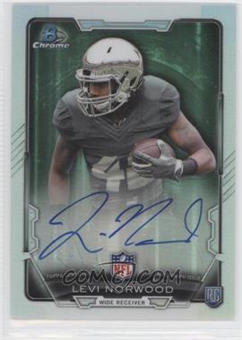 2015 Bowman - Chrome Rookie Autographs - Refractor #RCRA-LN - Levi Norwood