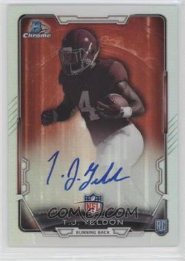 2015 Bowman - Chrome Rookie Autographs - Refractor #RCRA-TY - T.J. Yeldon