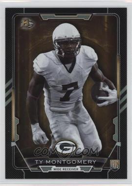 2015 Bowman - Rookies - Black Rainbow Foil #51 - Ty Montgomery